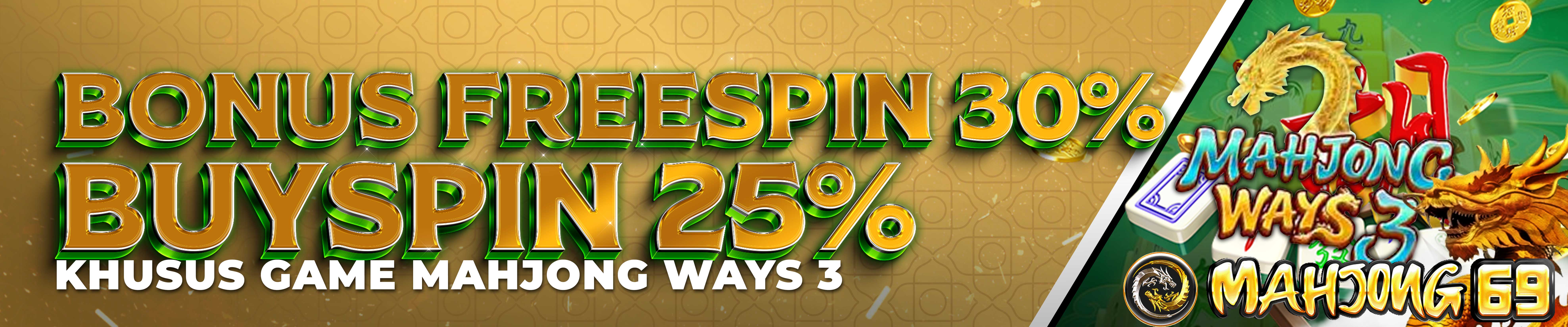 EVENT MAHJONG WAYS 3