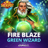 Fire-blaze:-green-wizard