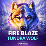Fire-blaze:-tundra-wolf