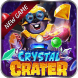 Crystal-crater